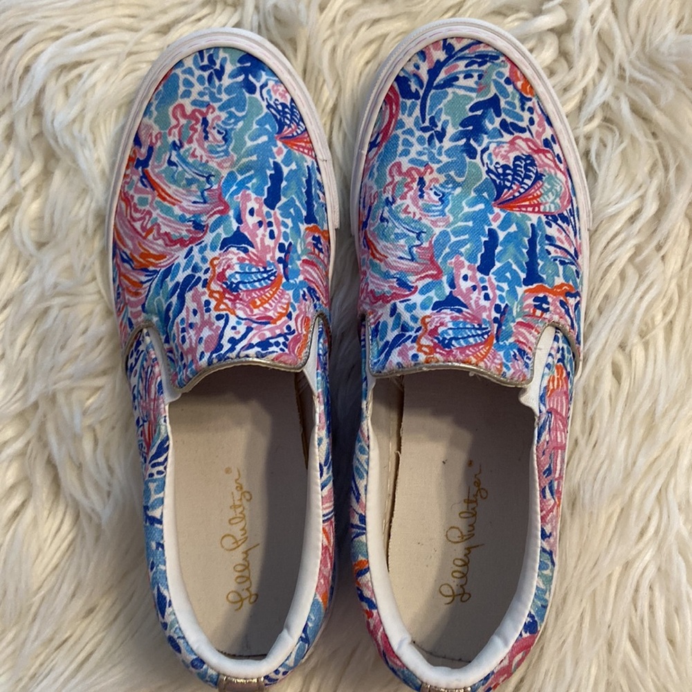 Lilly Pulitzer Shoes size 9 excellent condition see all photos perfect for summe - Picture 10 of 12
